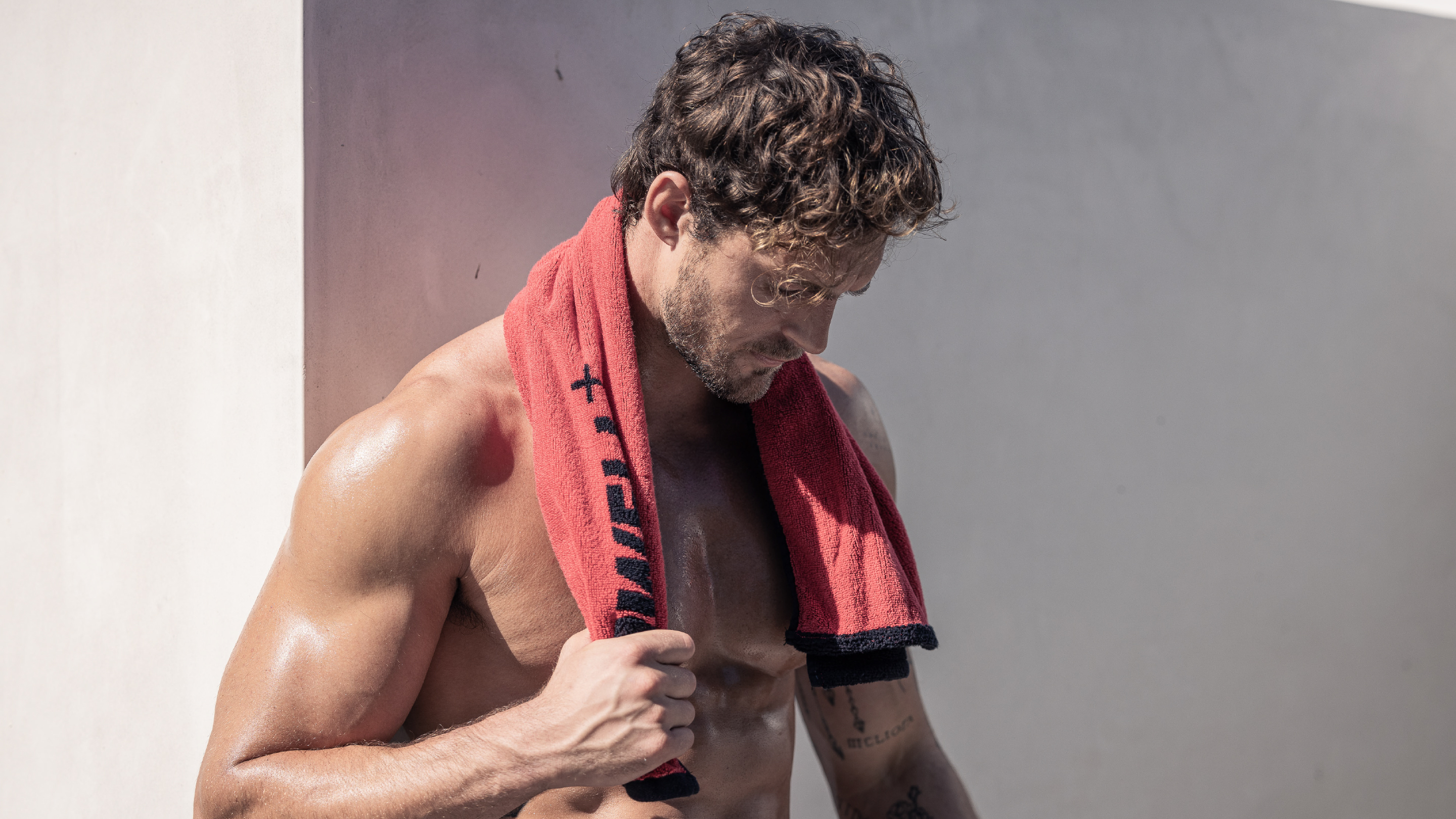 Black Gym Towel | Workout Towel