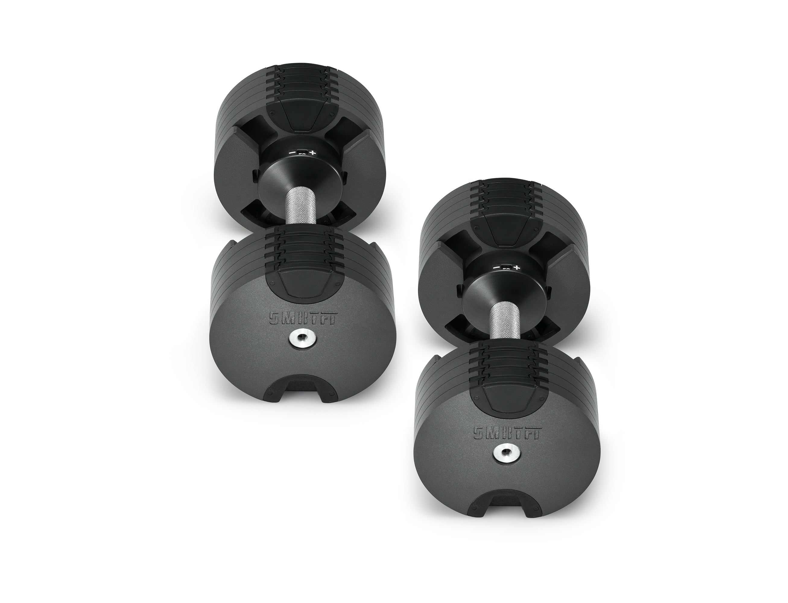 Black Adjustable Dumbbell 50 lbs By SMRTFT