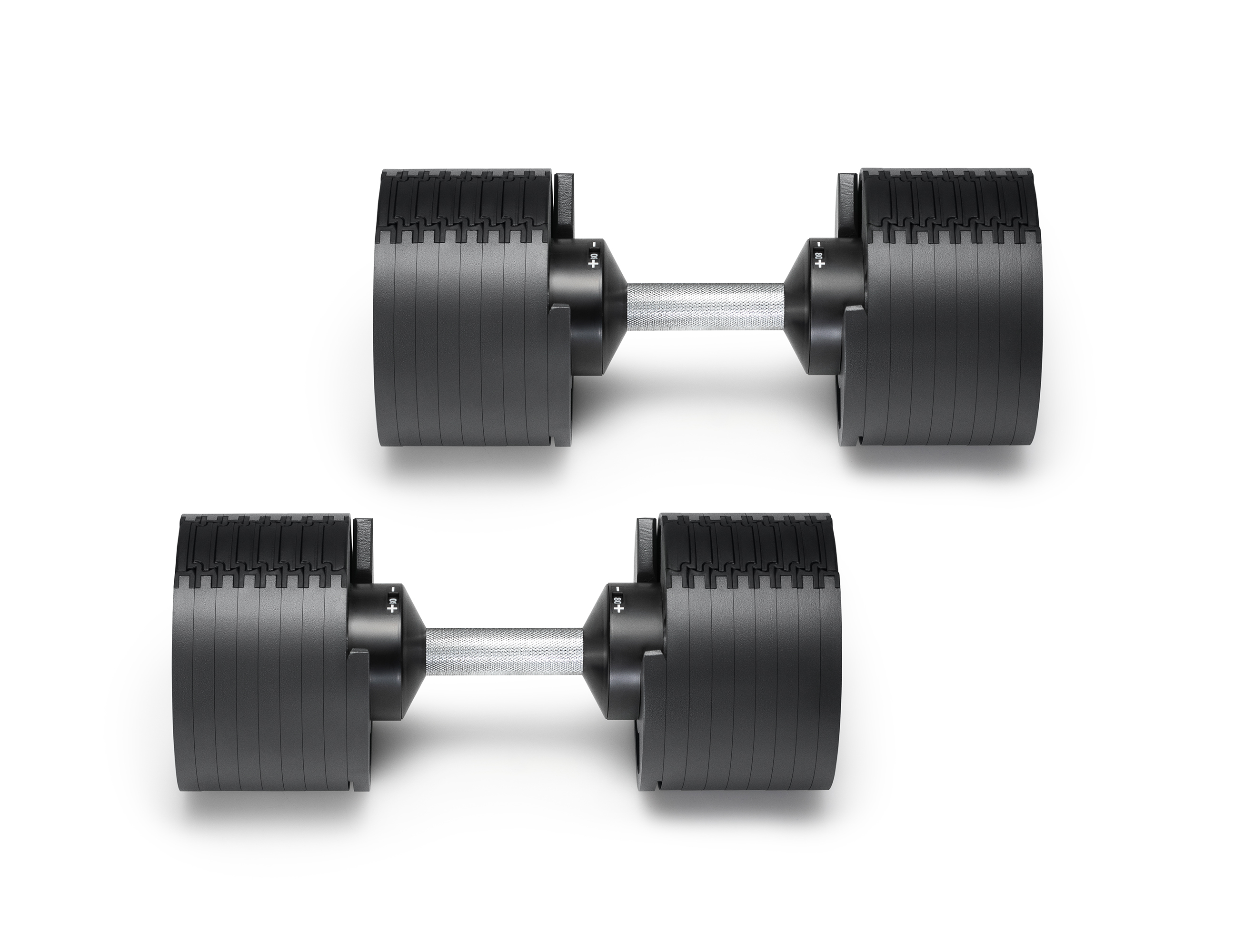 New Black Adjustable Dumbbell 80 lbs By SMRTFT