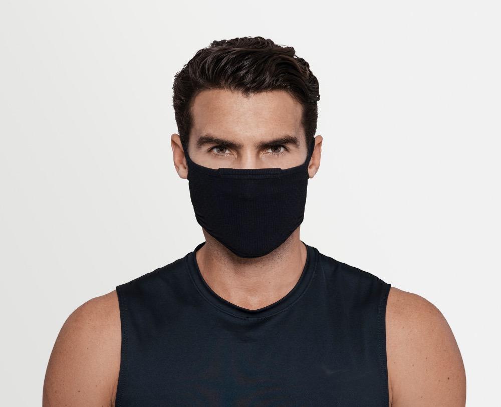 Sports Mask For Men | Black Masks For Athletes | SMRTFT