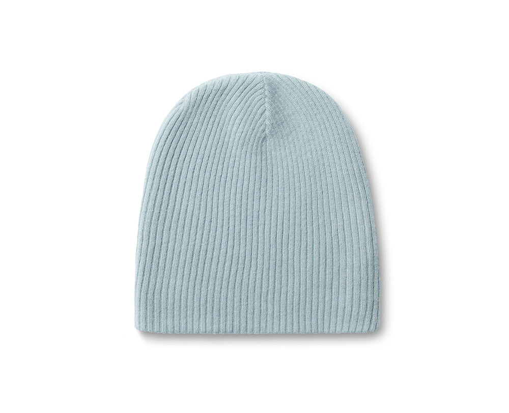 Light Blue Ribbed Beanie | SMRTFT | Best Light Blue Cashmere Beanie | Beanie For Men