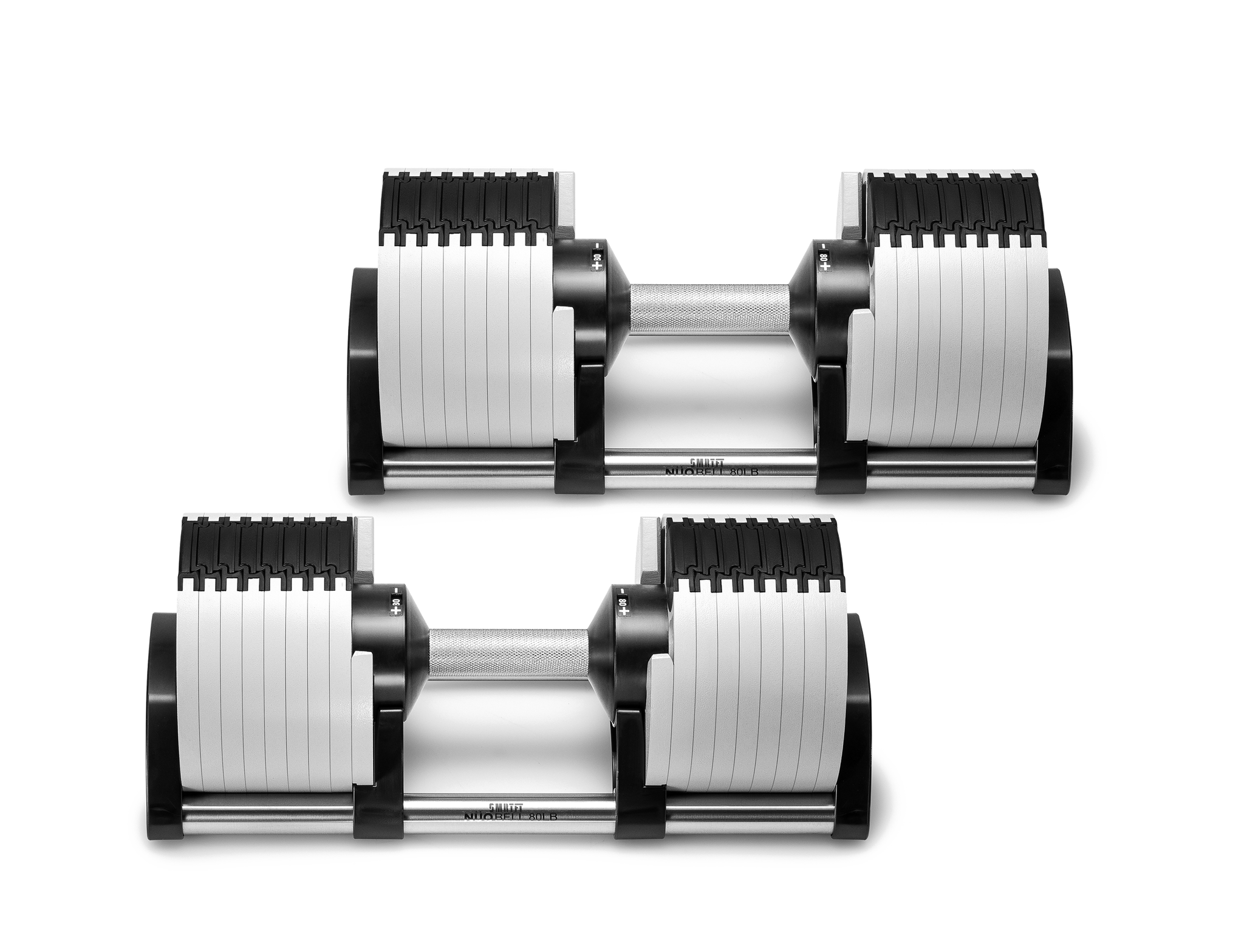 80LB Dumbbells | Adjustable Dumbbell Set | NÜOBELL | SMRTFT 80LB Dumbbells | Adjustable Dumbbell Set | NÜOBELL | SMRTFT