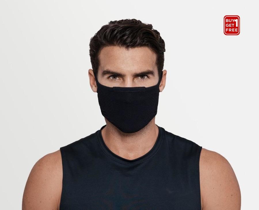 Best Sports Mask For Men | Black Masks For Athletes | SMRTFT