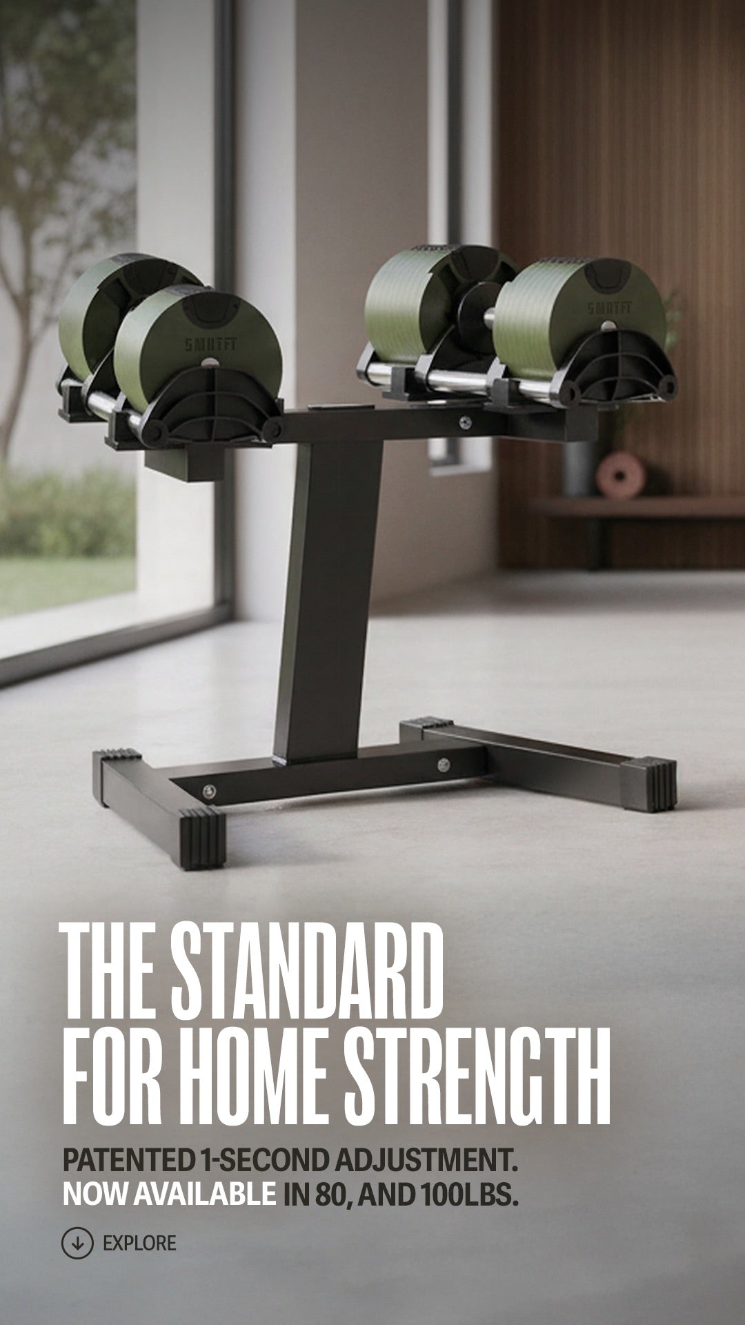 Adjustable Dumbbell Set | NÜOBELL | SMRTFT