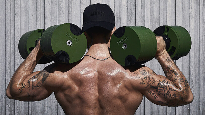 SMRTFT NÜOBELL 50lb Adjustable Dumbbells