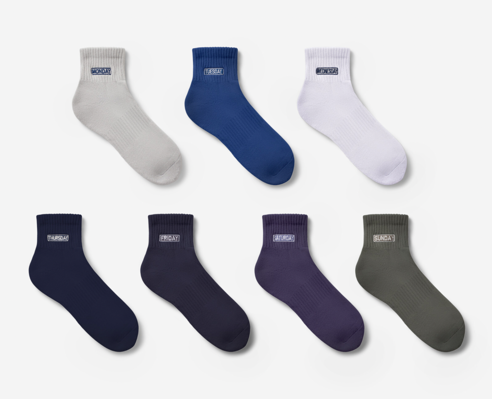 Athletic Compression Socks | Cushioned Socks | Cotton Socks | SMRTFT