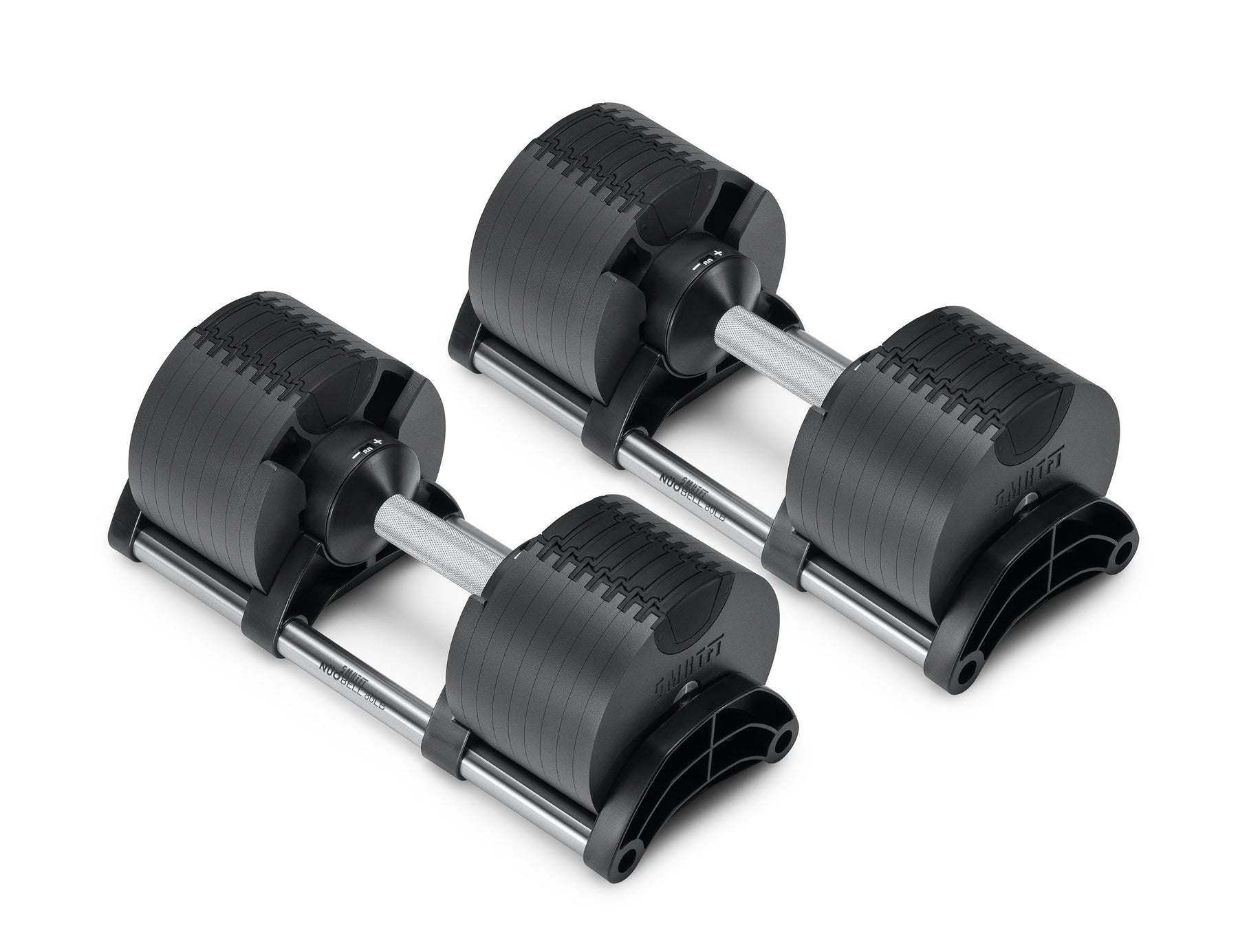 NÜOBELL 80lb Classic - Adjustable Dumbbell - SMRTFT