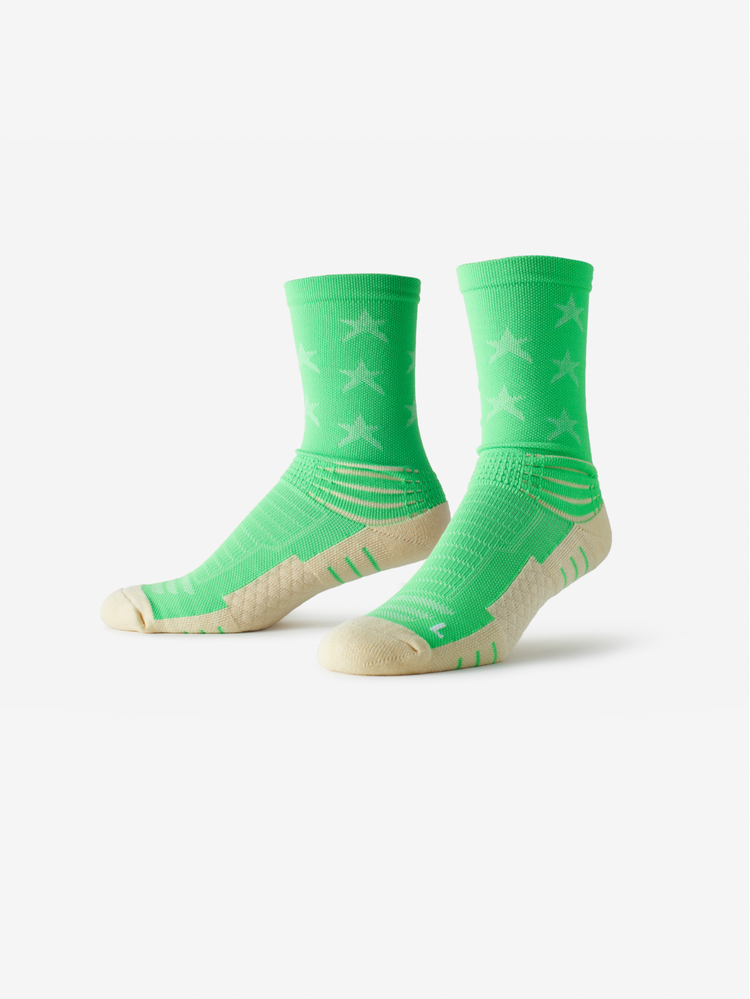 Athletic Ankle Socks | Best Anti Blister Socks | SMRTFT | Athletic Star Mid High Sock