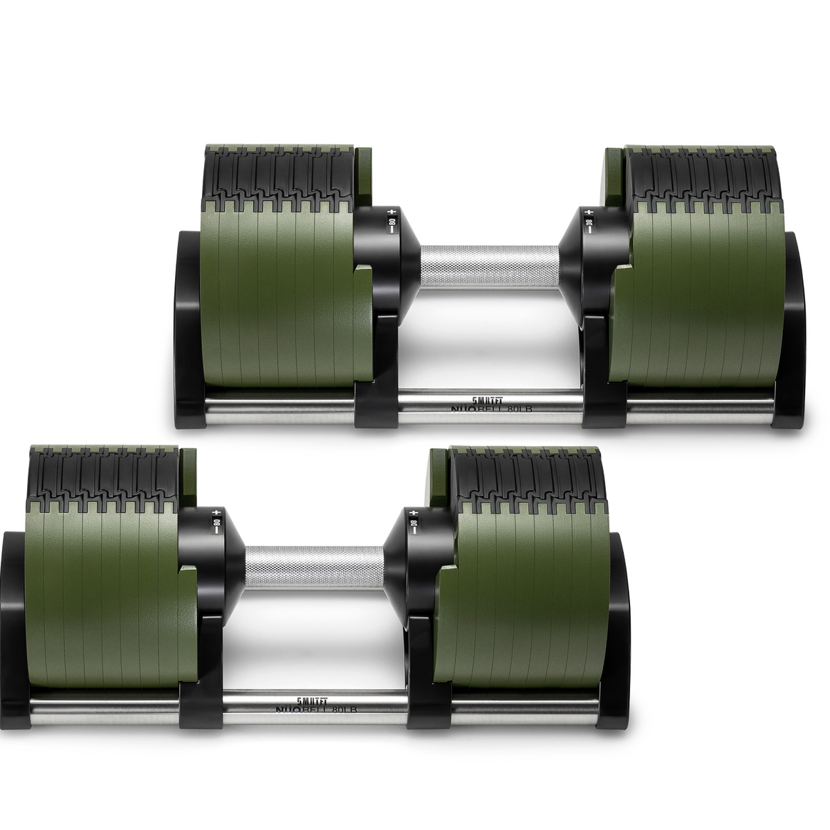 NUOBELL Adjustable Dumbbells 80lb Dumbbell Set SMRTFT