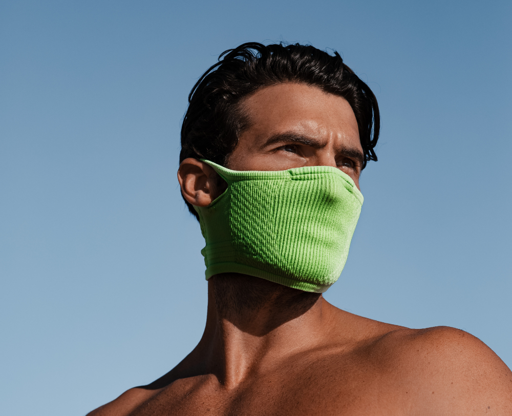 Green Mask For Men | Best Mask to Workout | SMRTFT