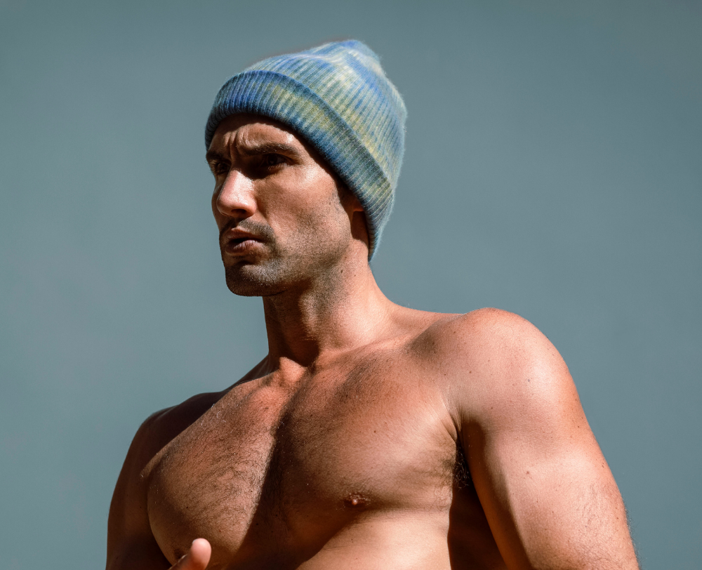 Tie-Dyed Cashmere Beanie | Best Workout Beanies For Men | SMRTFT