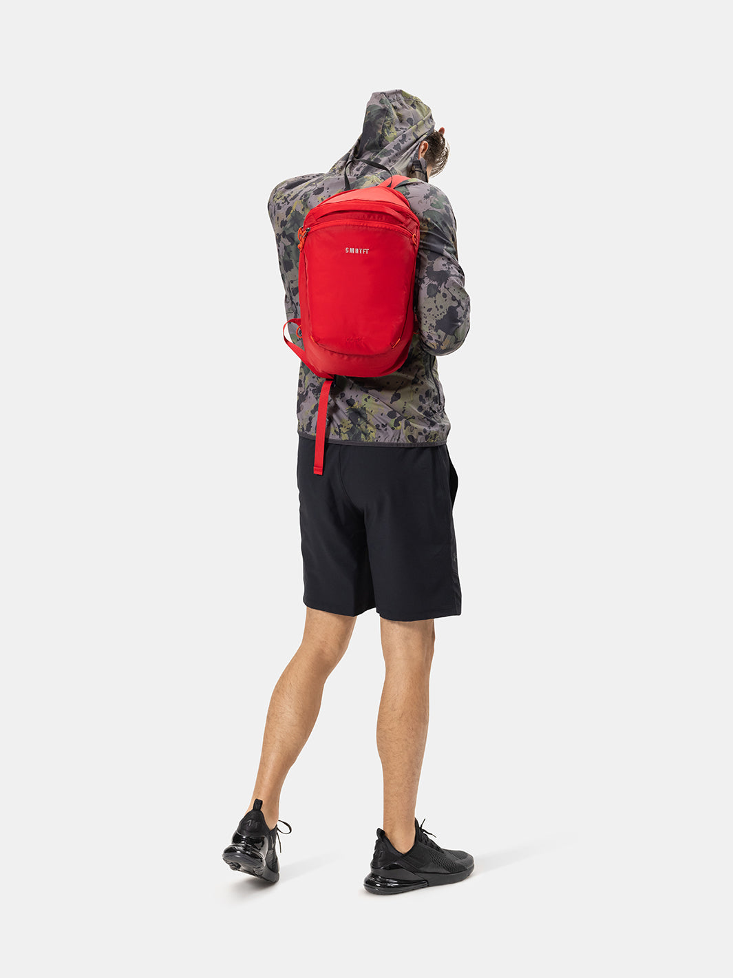 Red Backpack For Men | Red SMRTFT Backpack | SMRTPAC GO