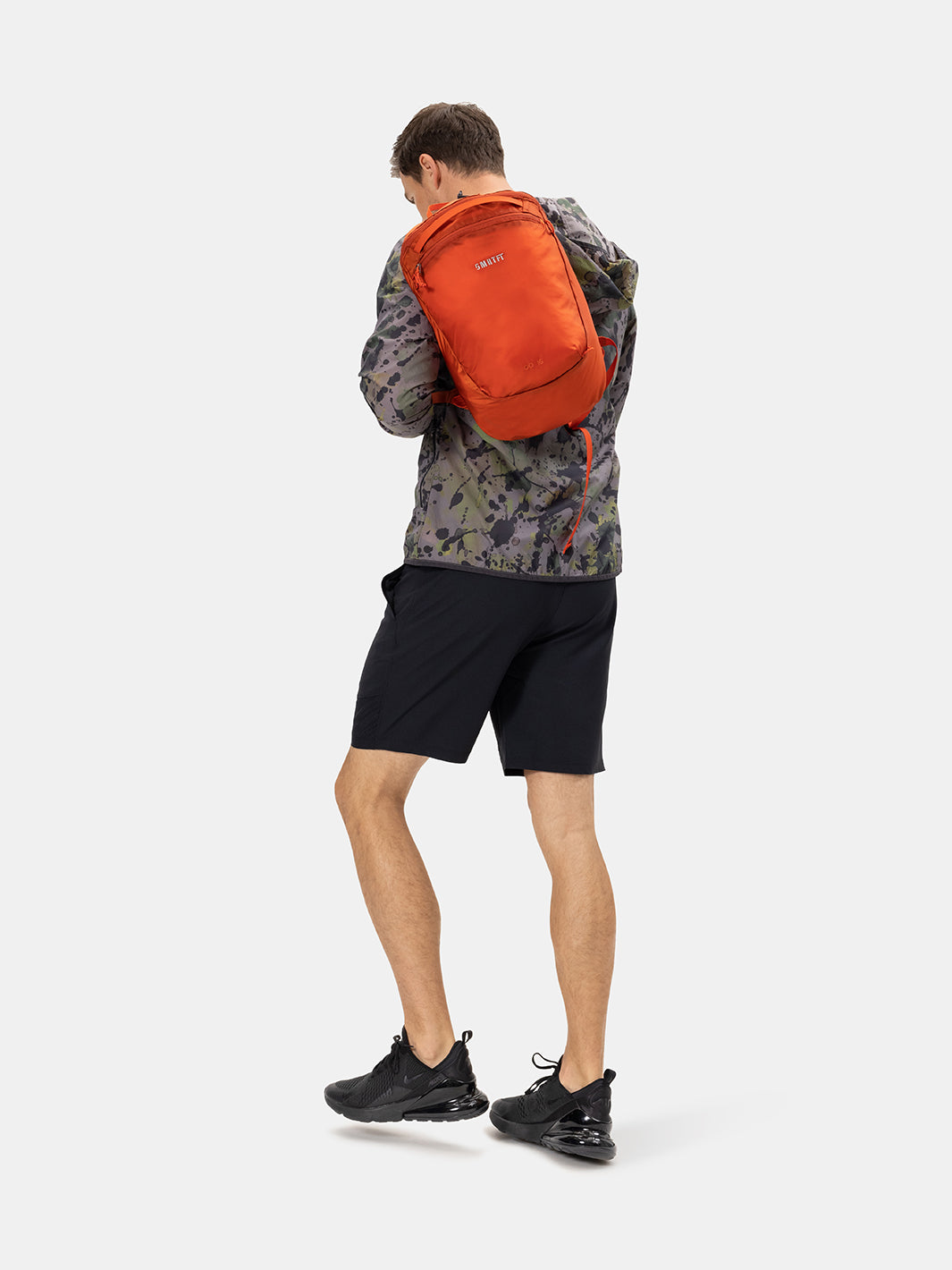 Orange Backpack For Men | Men's Bacpacks | Orange SMRTFT Backpack