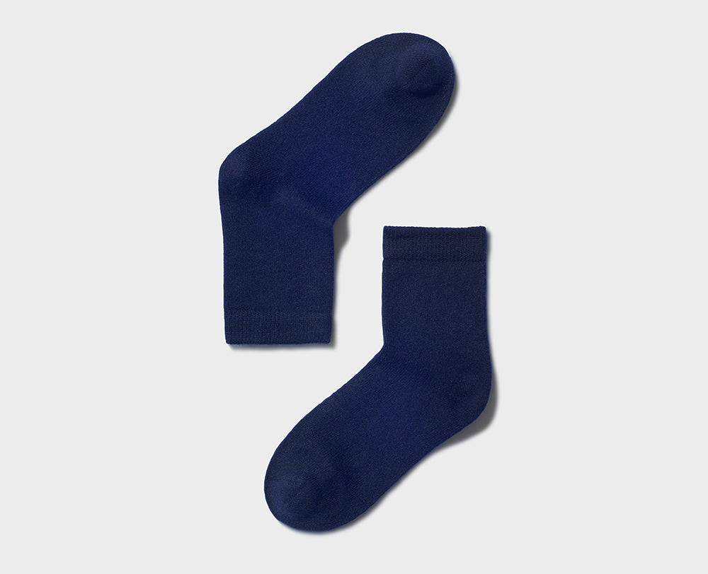 Blue Cashmere Socks | Sports Socks For Men | SMRTFT | Navy Cashmere Socks