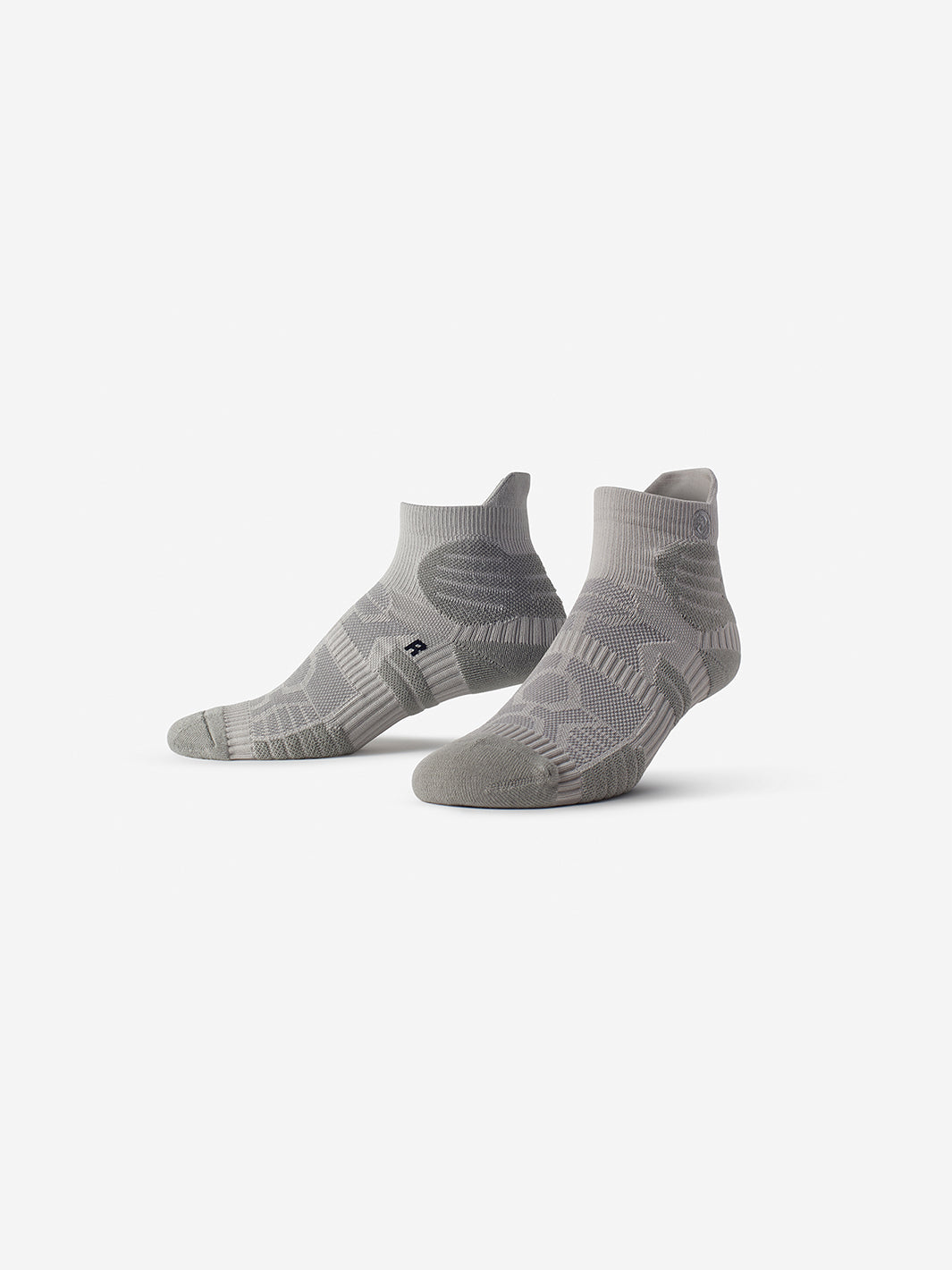 Grey Cushioned Everyday Ankle Sock | Athletic Socks | SMRTFT