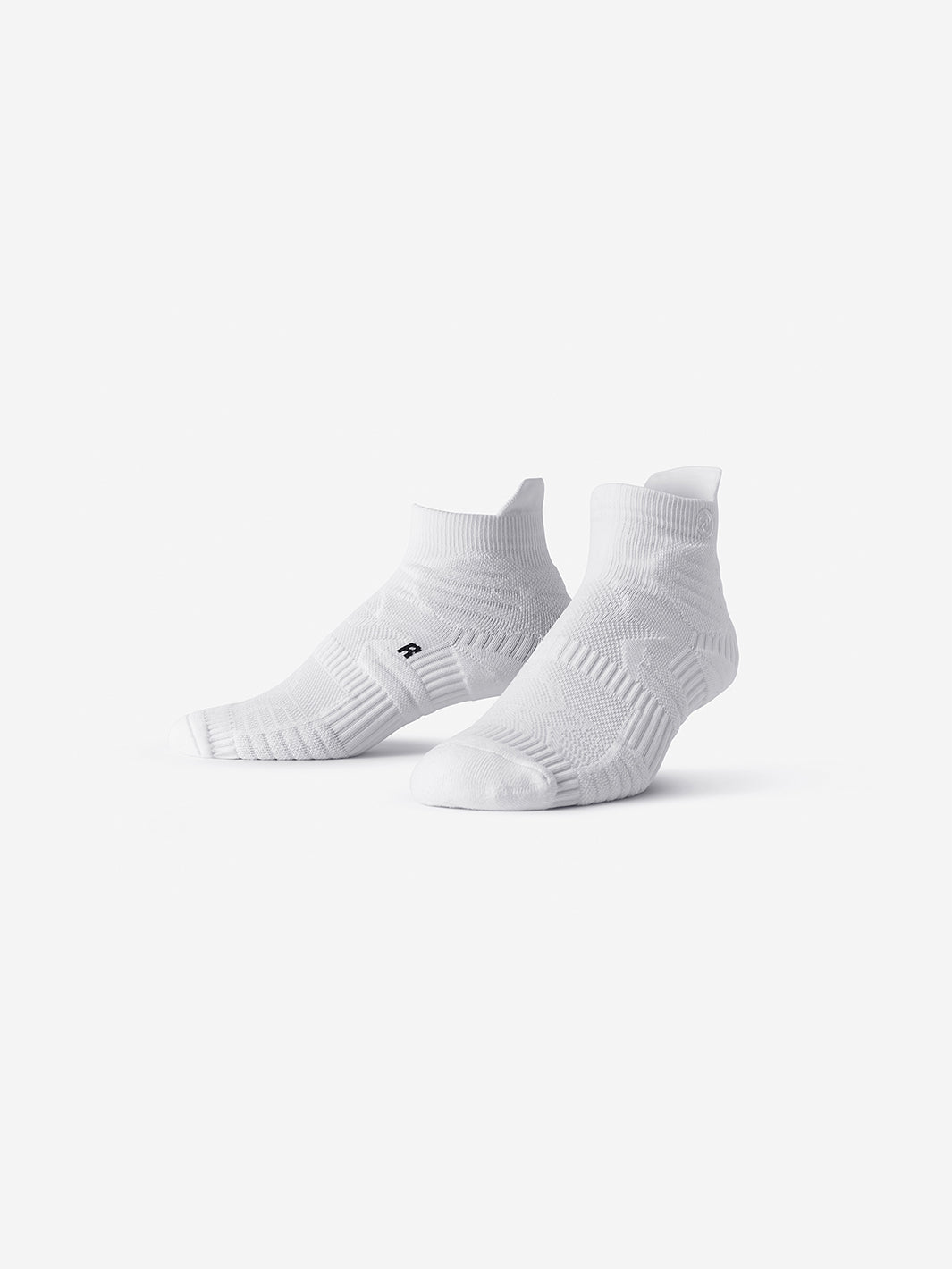 White Cushioned Everyday Ankle Sock | White Athletic Socks | SMRTFT